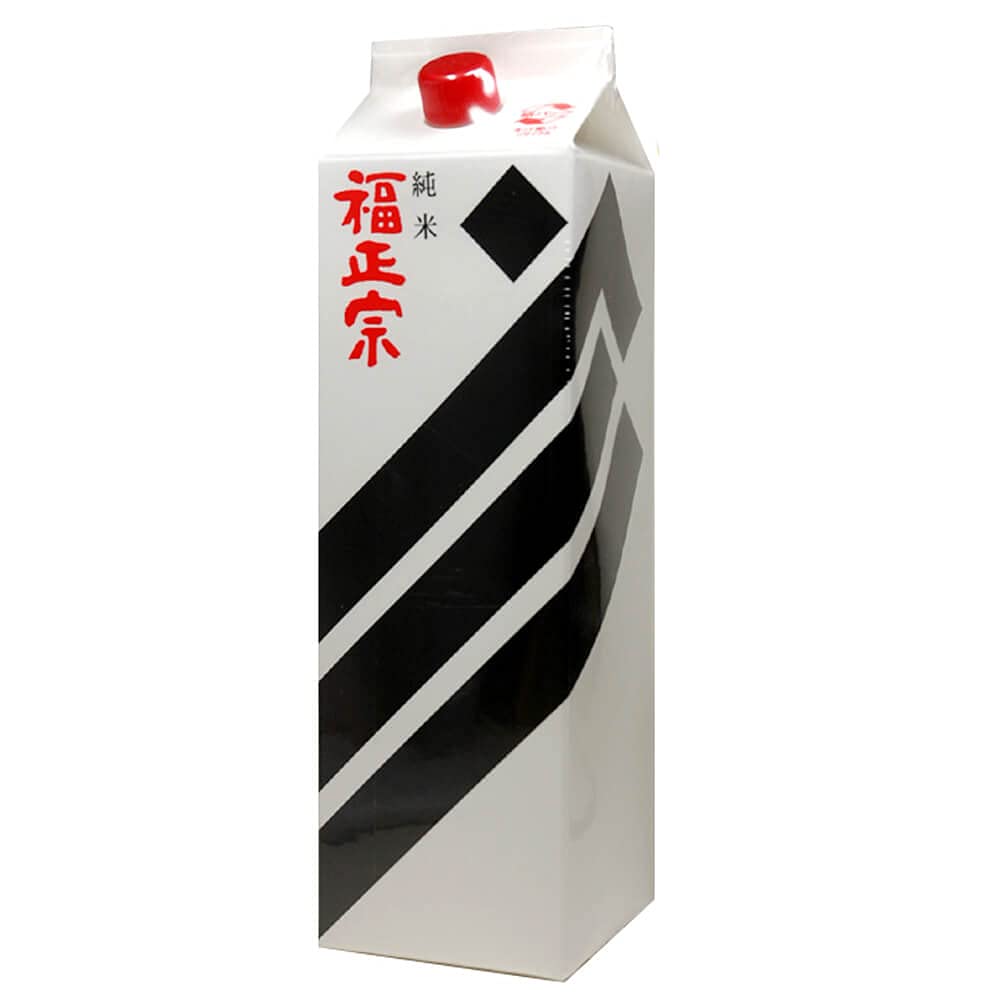 Amazon.co.jp: 福正宗 黒ラベル(1800mlパック) 特別純米 福光屋